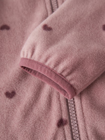 NAME IT Fleece Jakke Spektra Woodrose